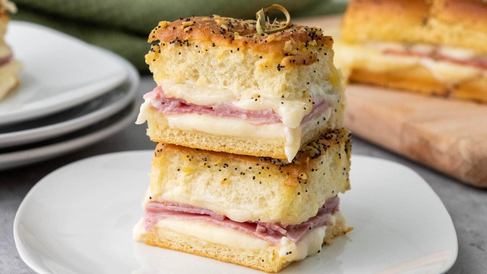 Ham and Cheese Sliders