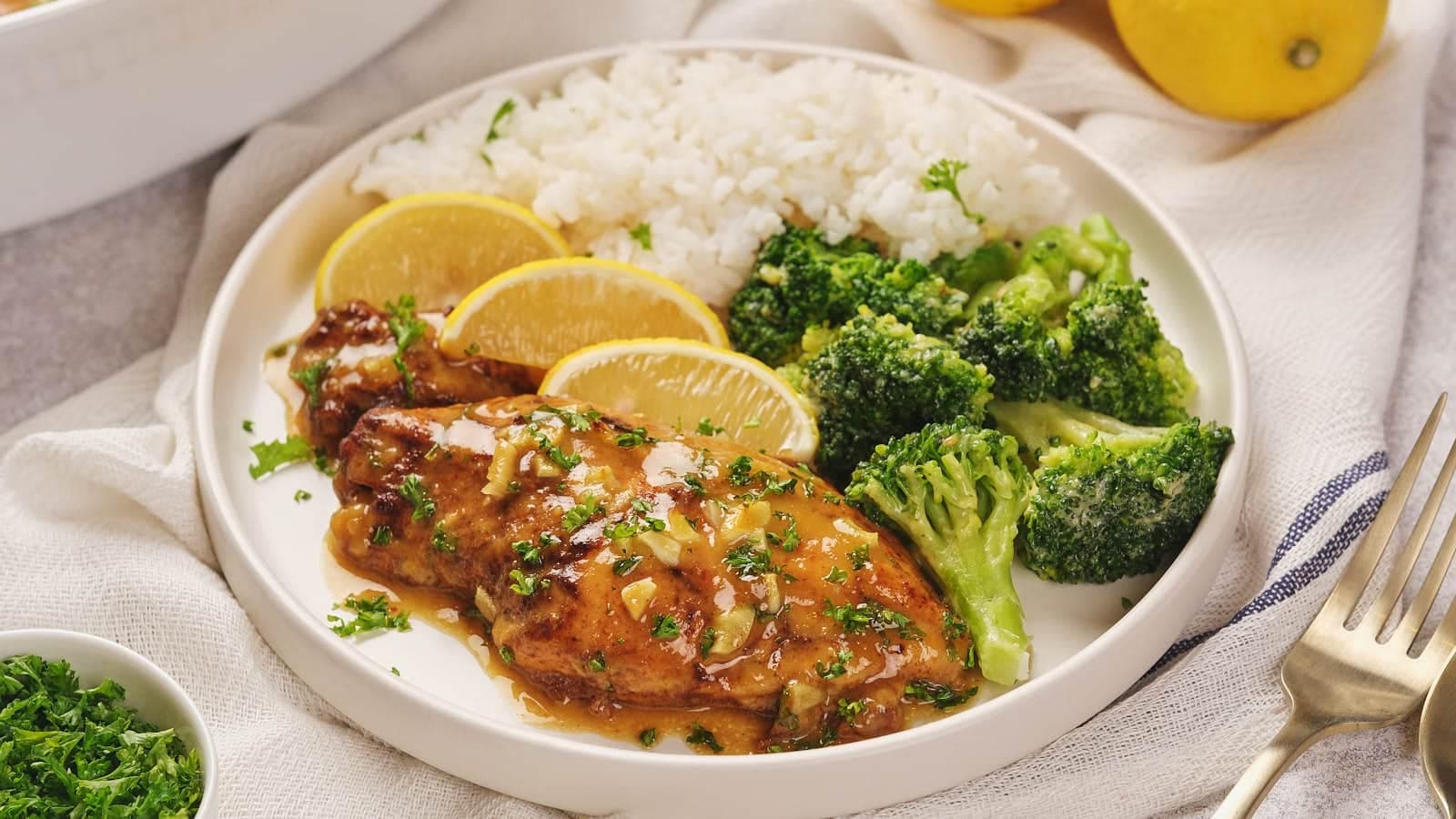 Slow Cooker Honey Mustard Chicken