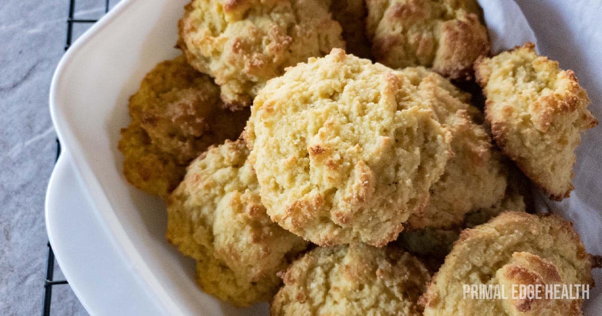 Low-Carb Buttermilk Drop Biscuits