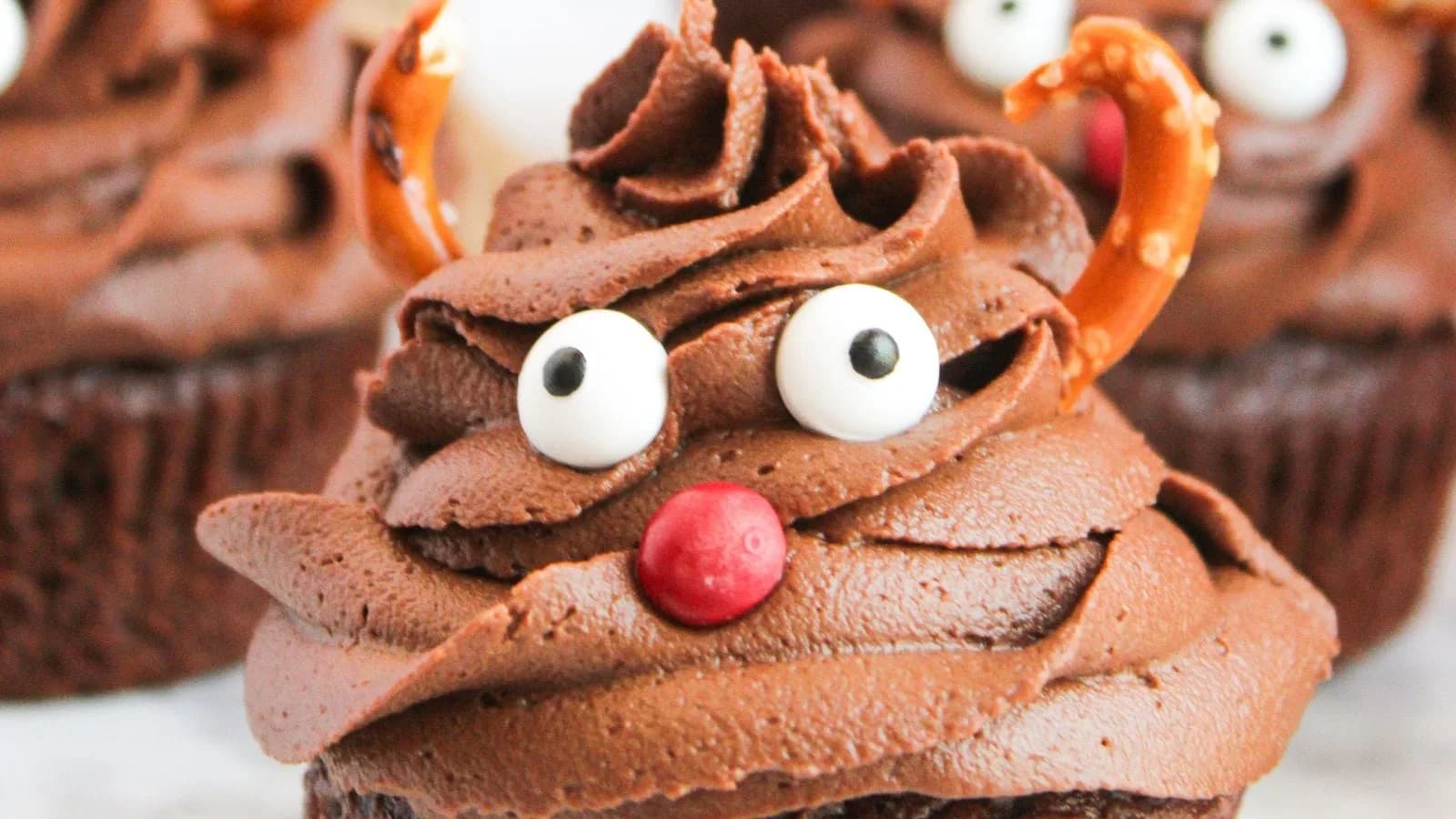 Rudolph Cupcakes