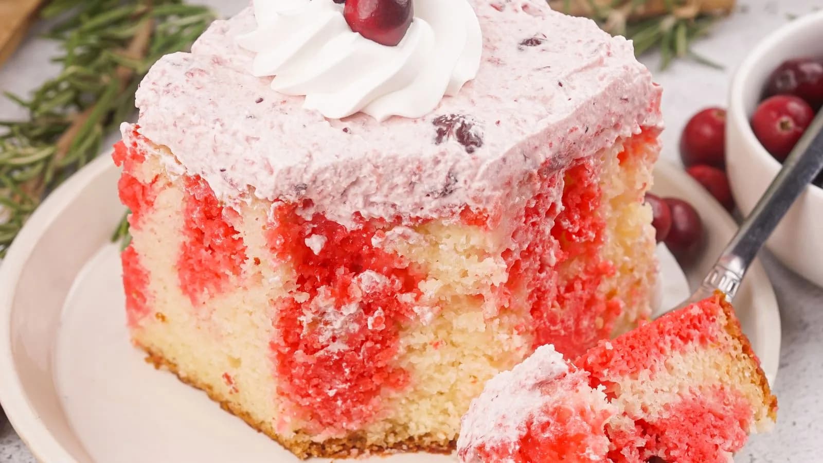 Christmas Poke Cake