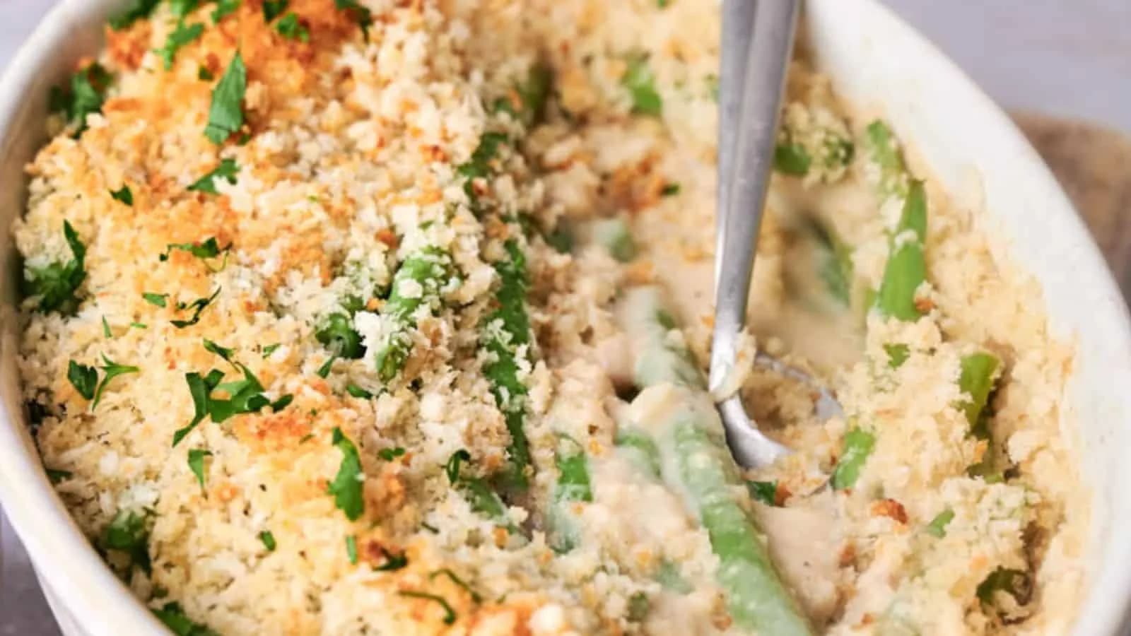 Vegan Green Bean Casserole