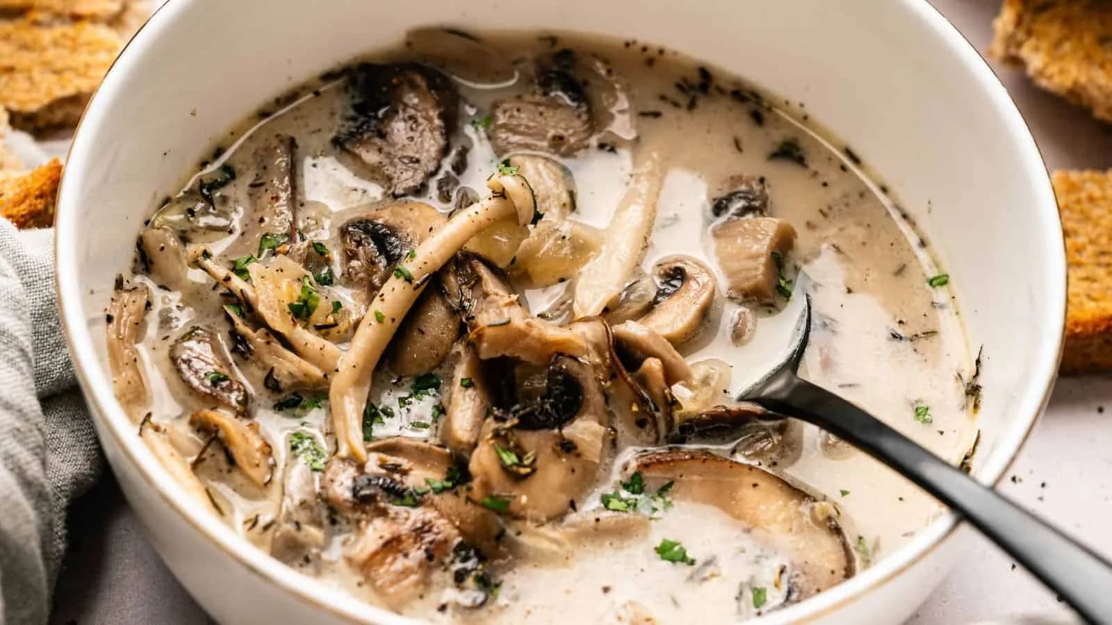 Vegan Mushroom Soup