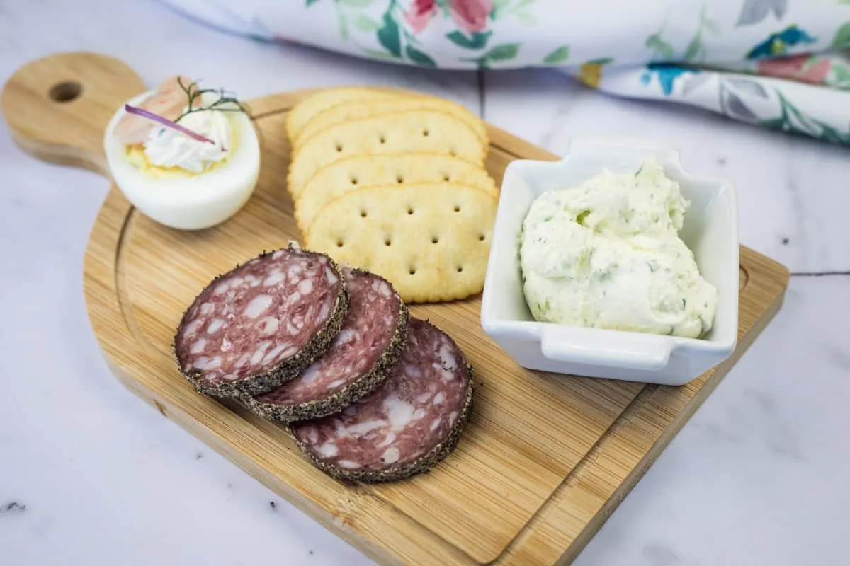Homemade Boursin Cheese with Fresh Herbs