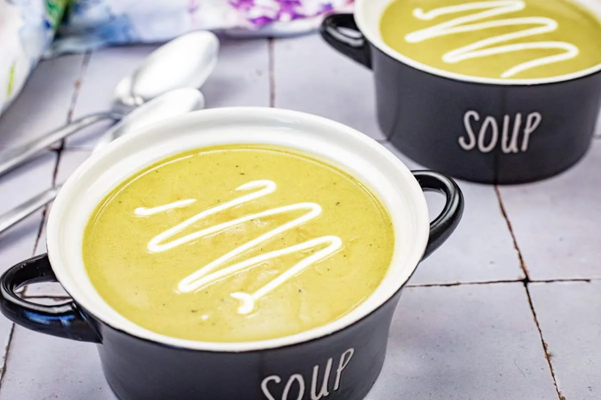 Cream of Poblano Soup