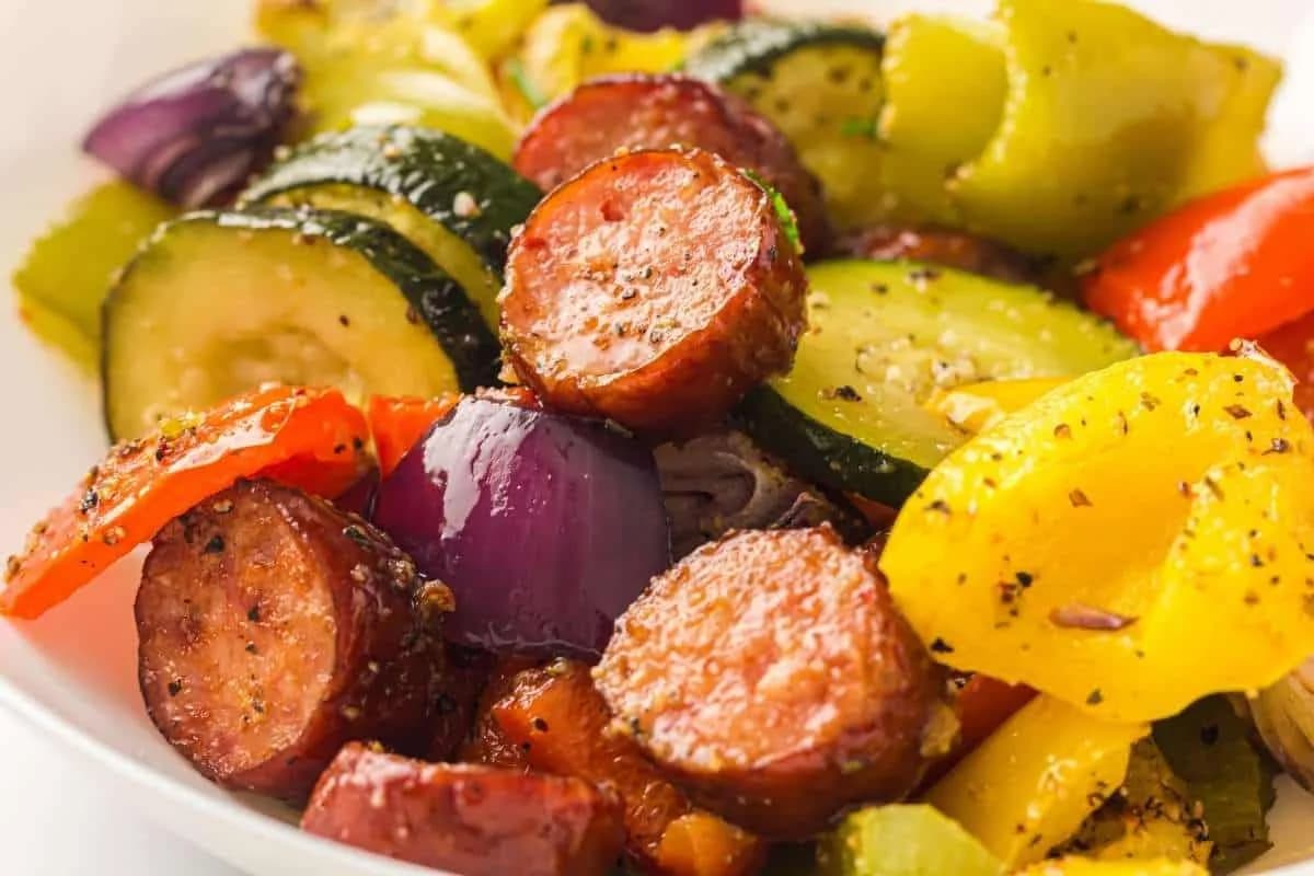 Sheet Pan Sausage & Roasted Vegetables