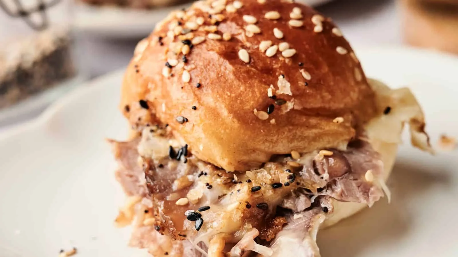 Air Fryer Roast Beef Sliders