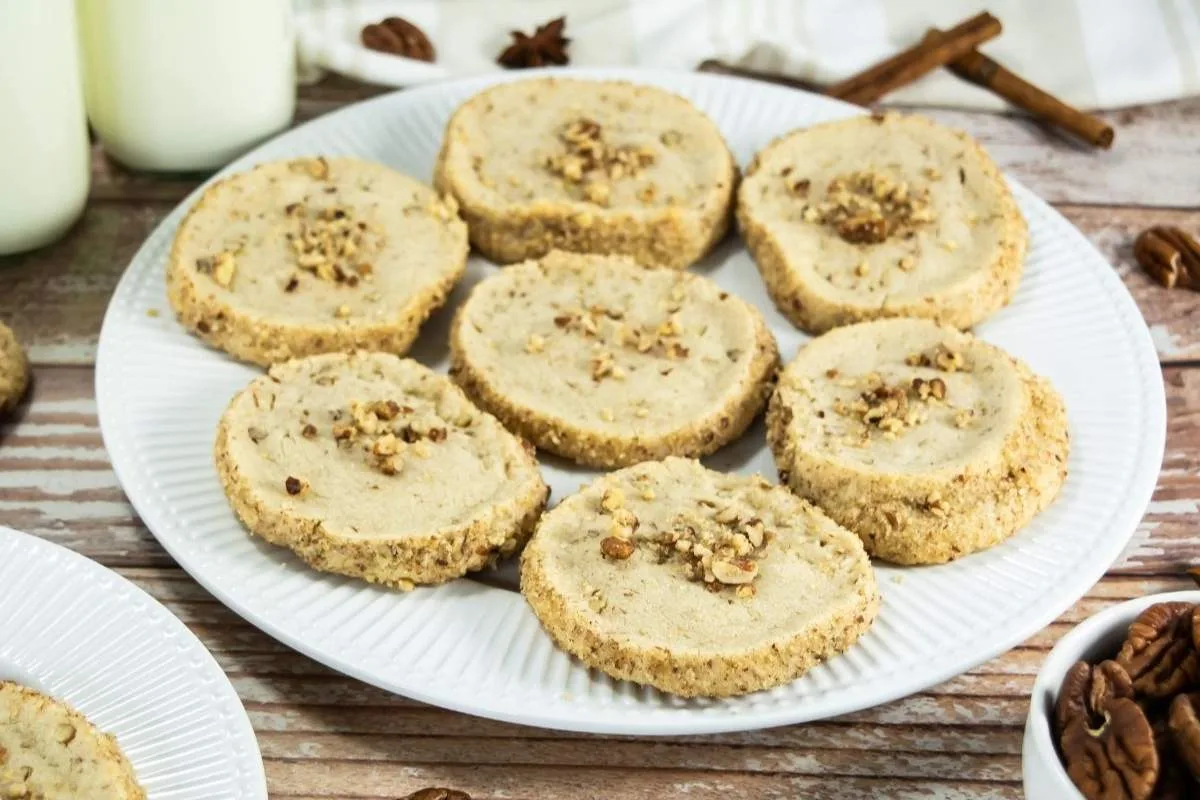 Pecan Shortbread Cookies