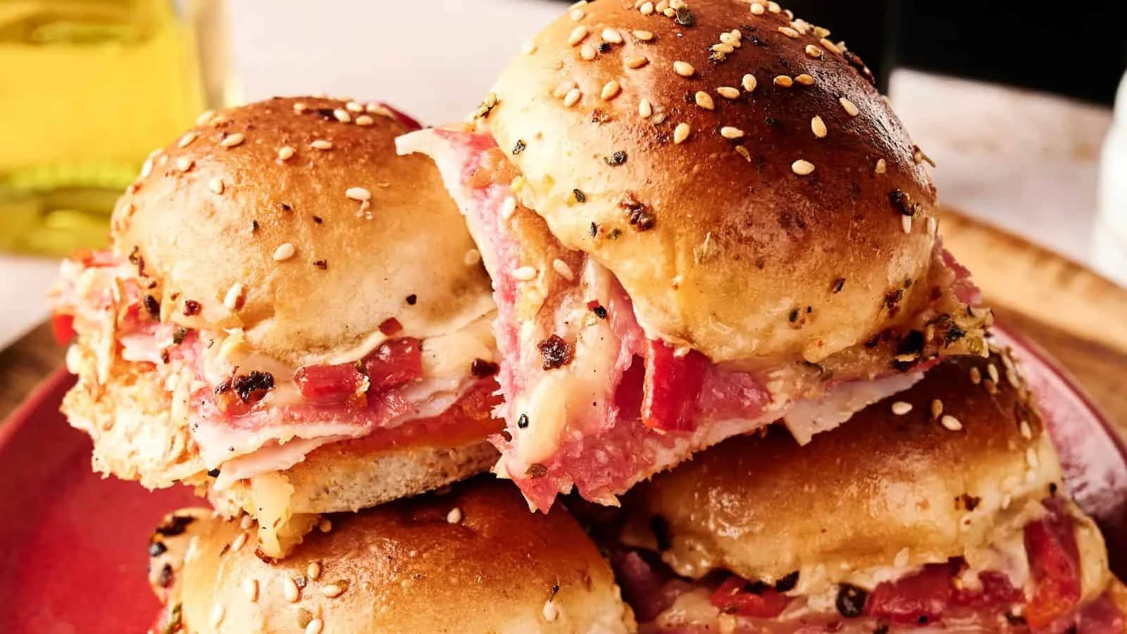 Air Fryer Italian Sliders