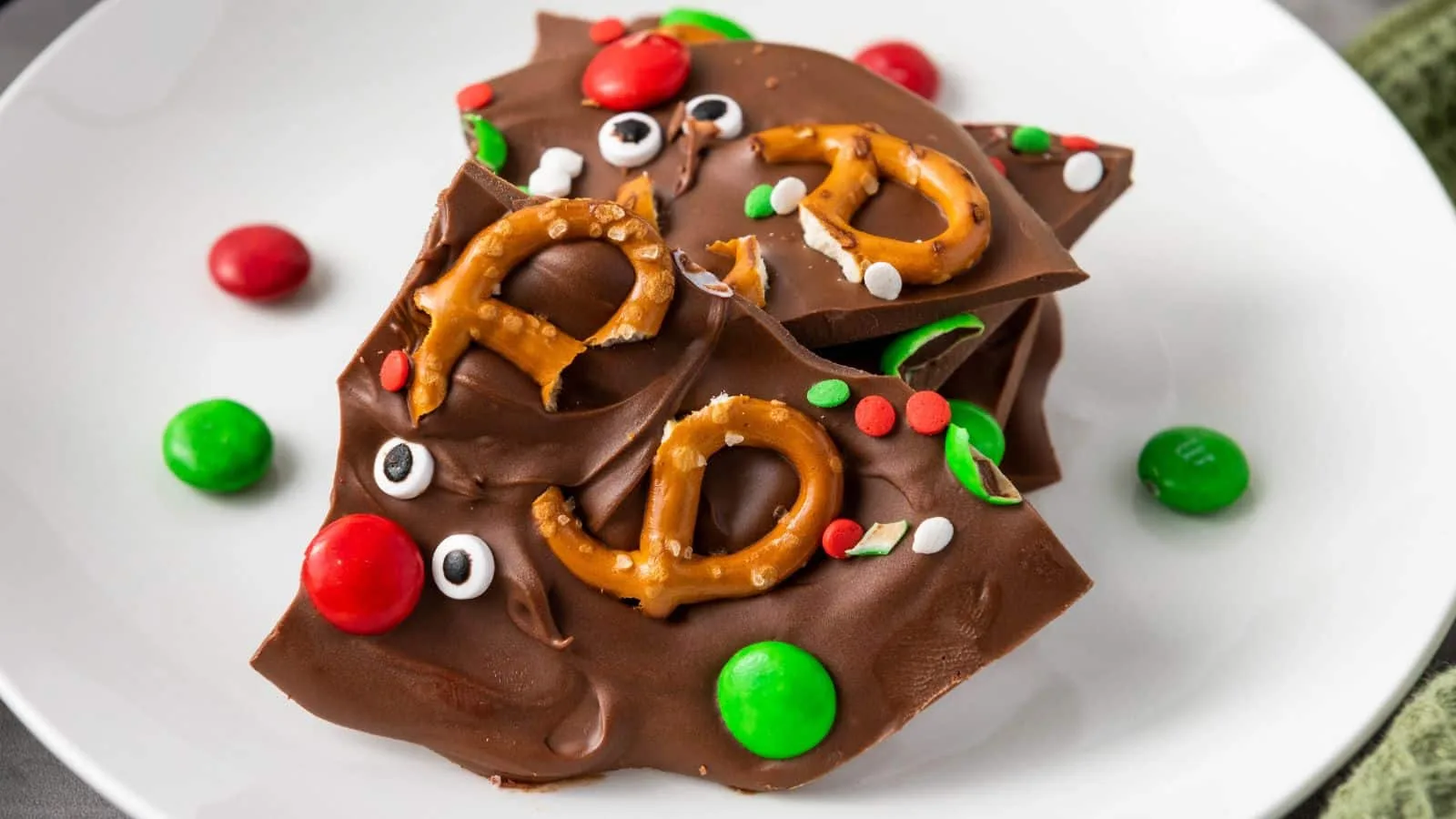 Reindeer Chocolate Bark
