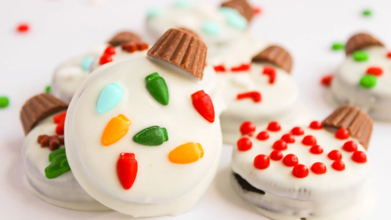 Oreo Christmas Ornament Cookies