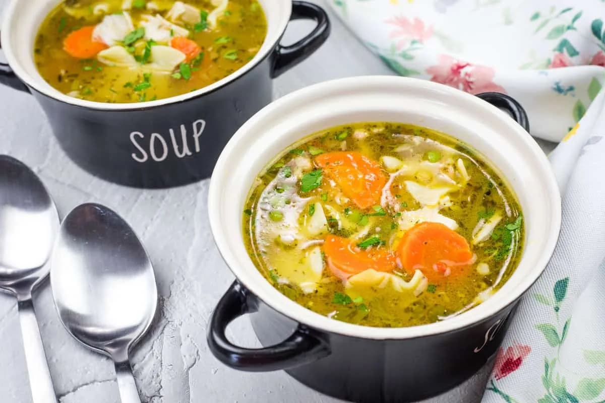 Rotisserie Chicken Noodle Soup