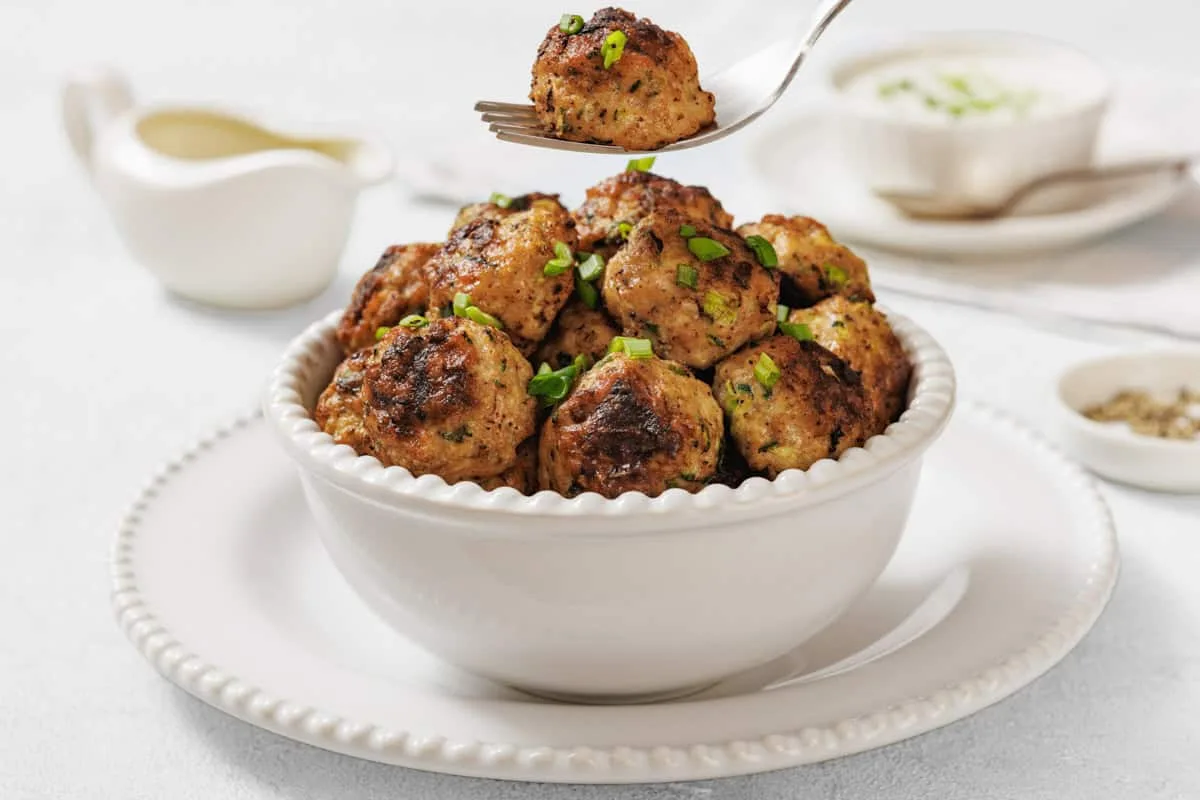 Meaty Chicken Zucchini Poppers