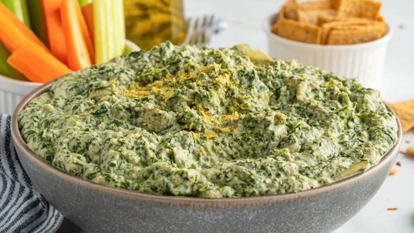 Vegan Spinach Artichoke Dip