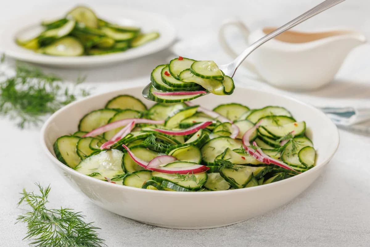 Marinated Cucumbers