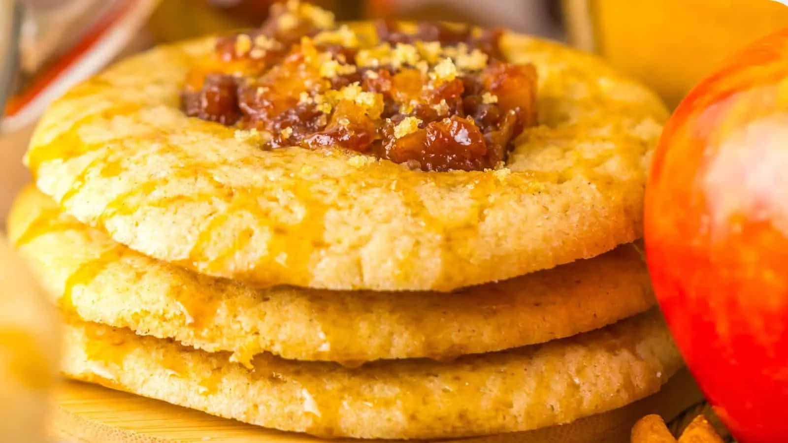 Spiced Apple Cookies