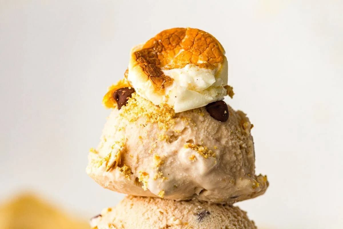 S’mores Ninja Creami Ice Cream