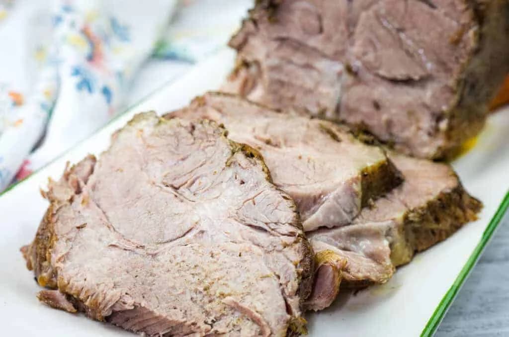 Slow Cooker Herb-Crusted Pork Roast