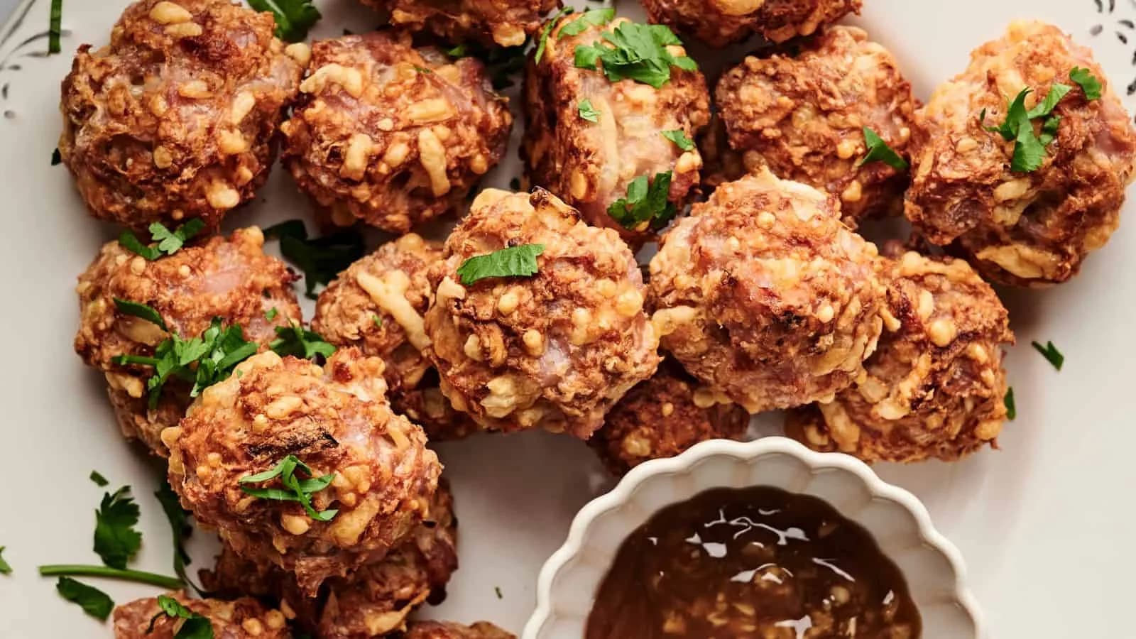 Air Fryer Sausage Balls