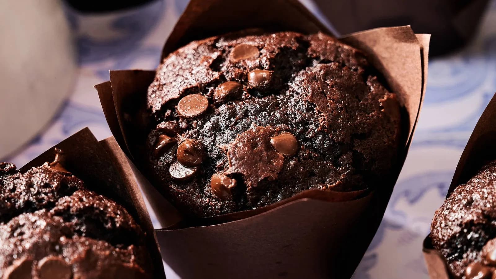 Air Fryer Chocolate Chip Muffins