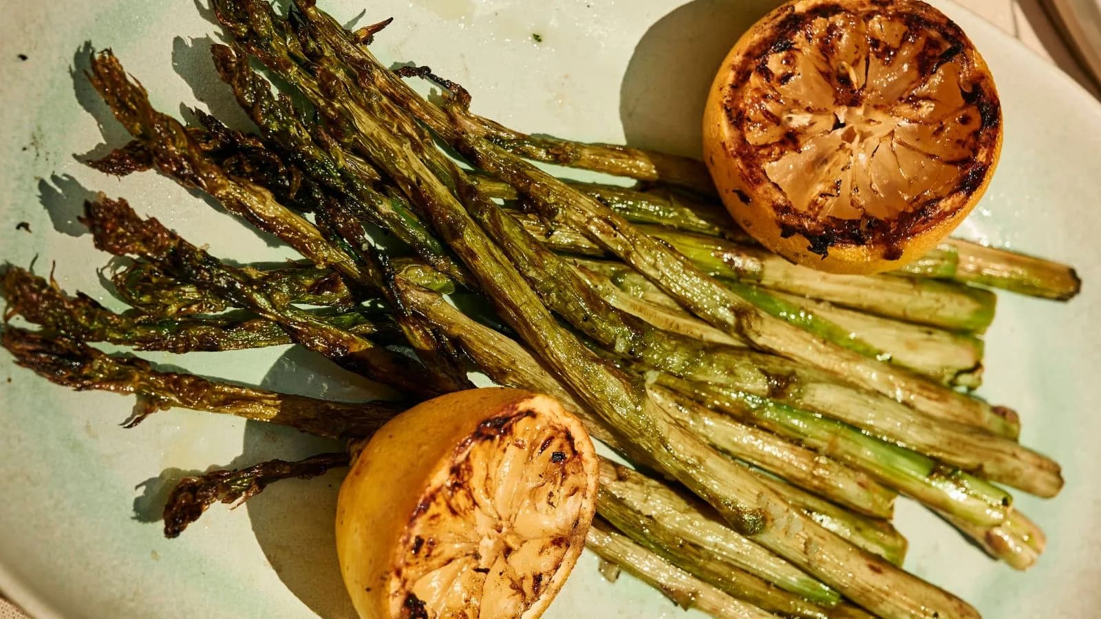 Charred Grilled Asparagus