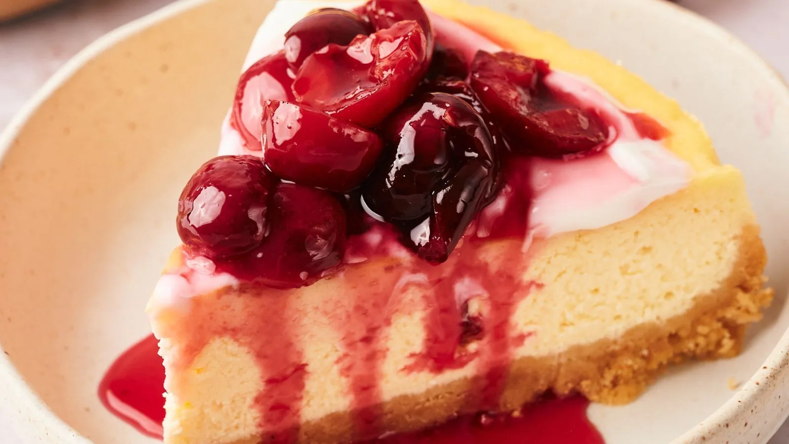 Sweet Cherry Cheesecake