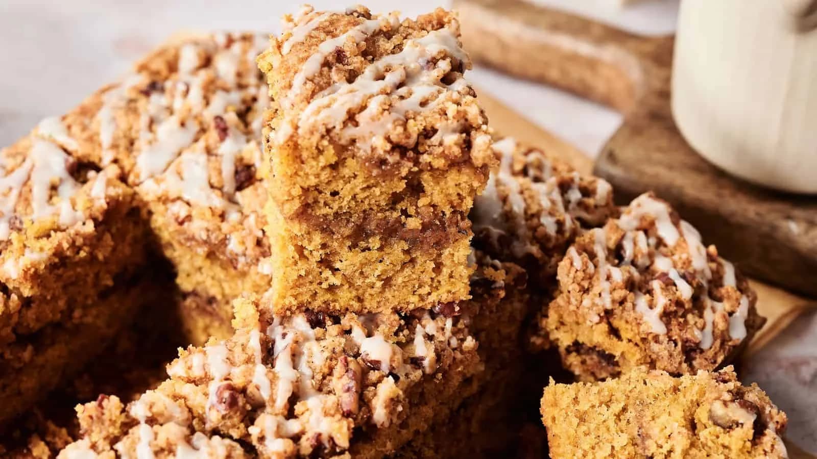 Spiced Pumpkin Coffee Cake