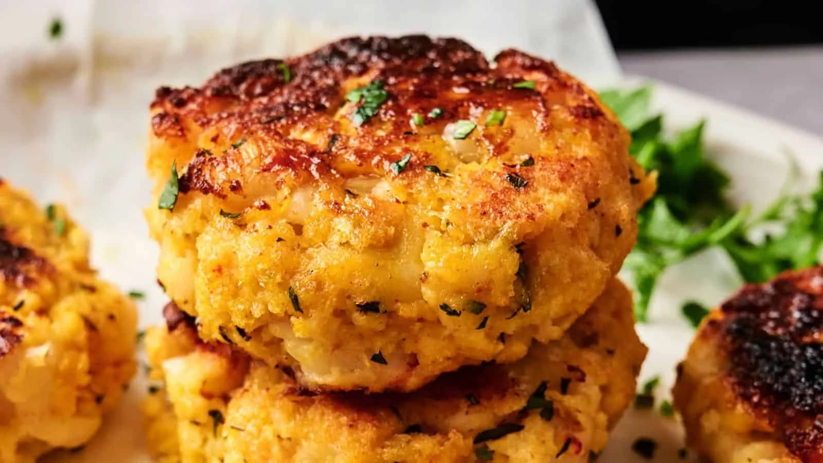 Air Fryer Maryland Crab Cake