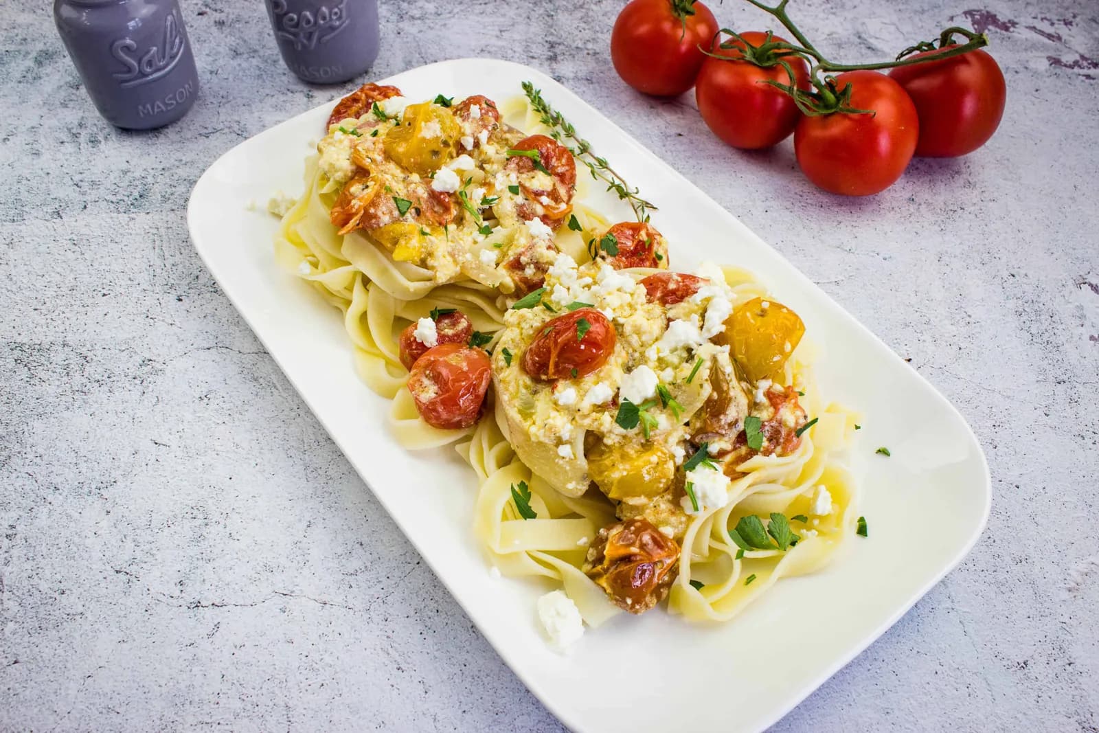 Baked Feta Pasta