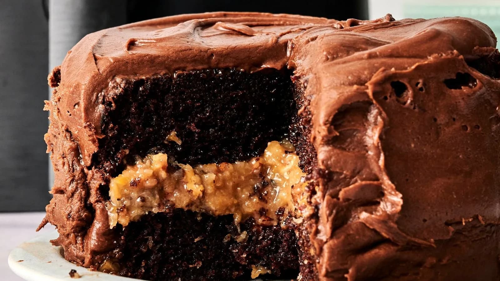 Air Fryer German Chocolate Cake