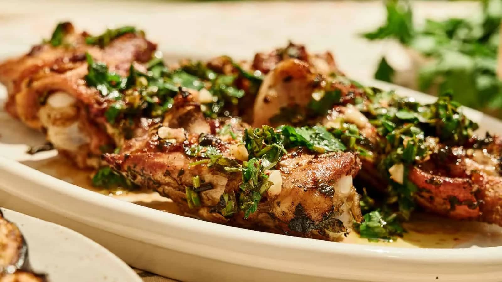 Grilled Chicken Thighs