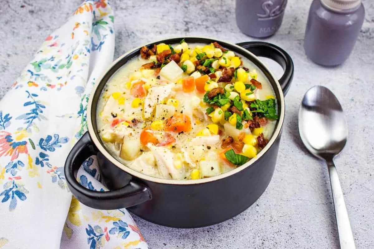 Easy Turkey And Corn Chowder
