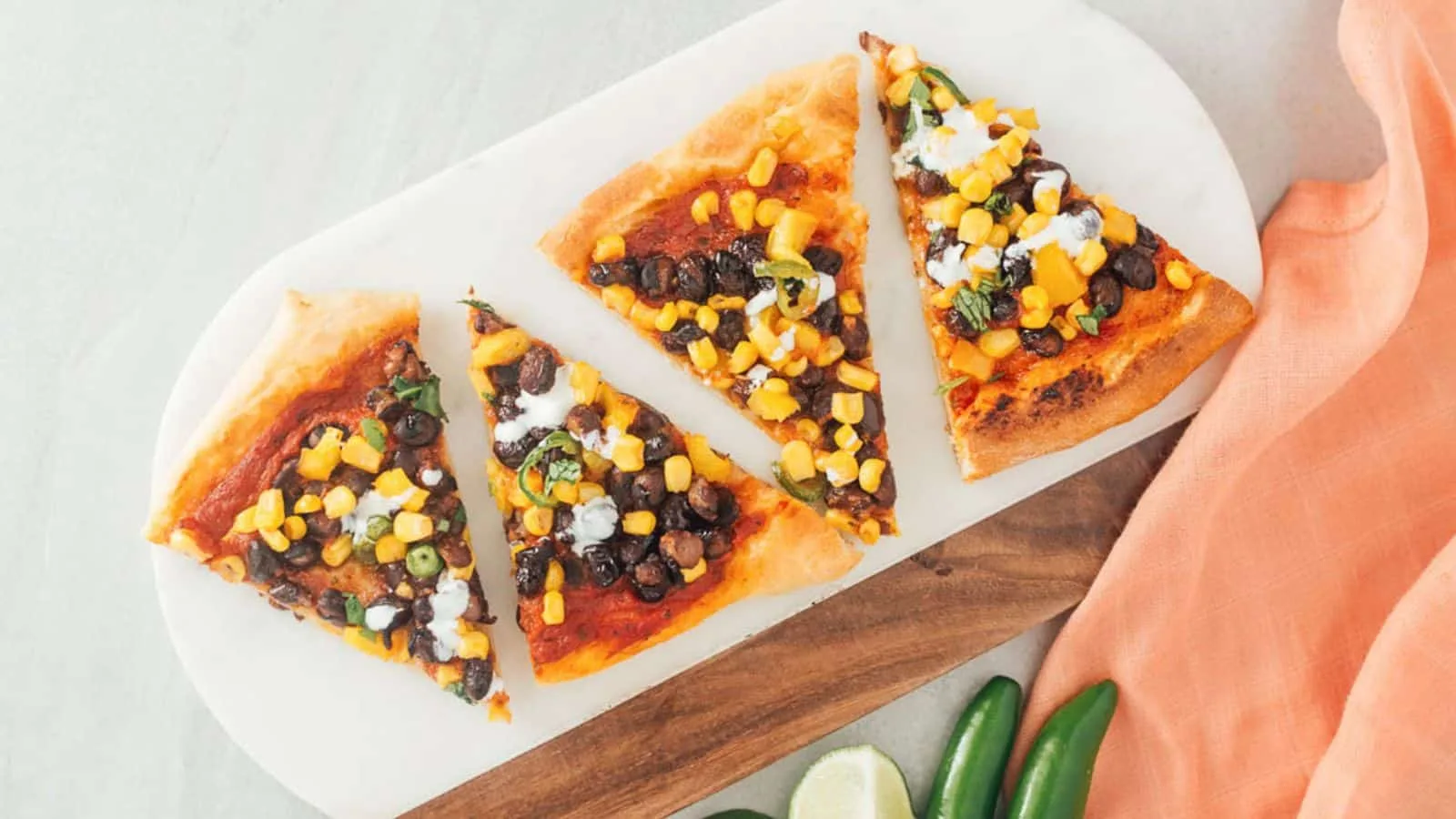 Vegan Chili Pizza