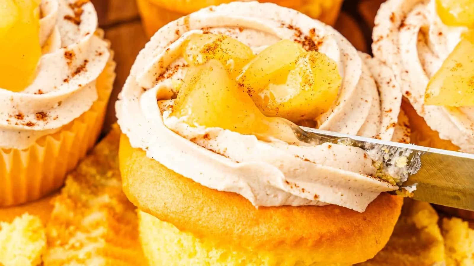 Apple Pie Cupcakes
