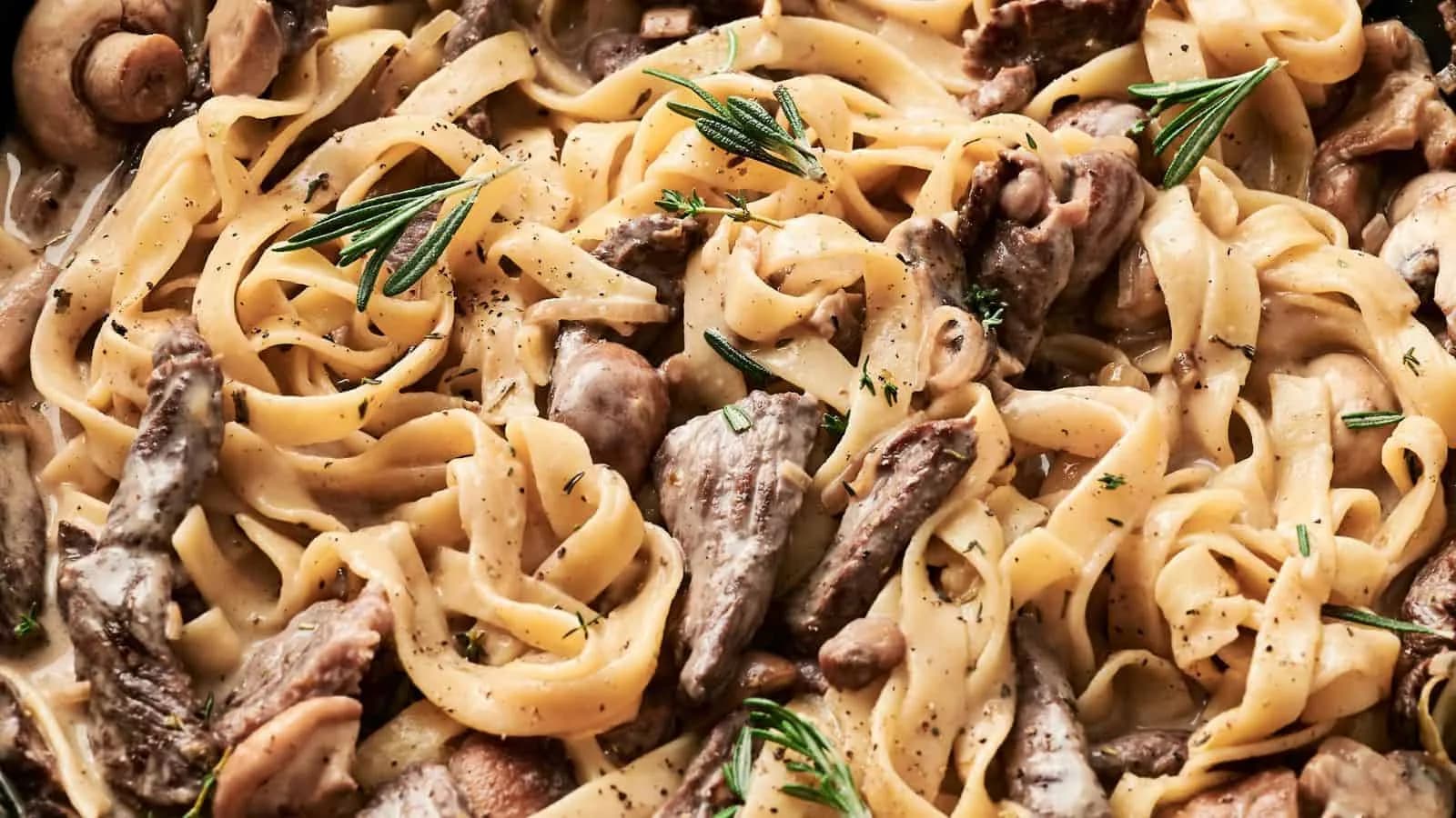Beef Stroganoff