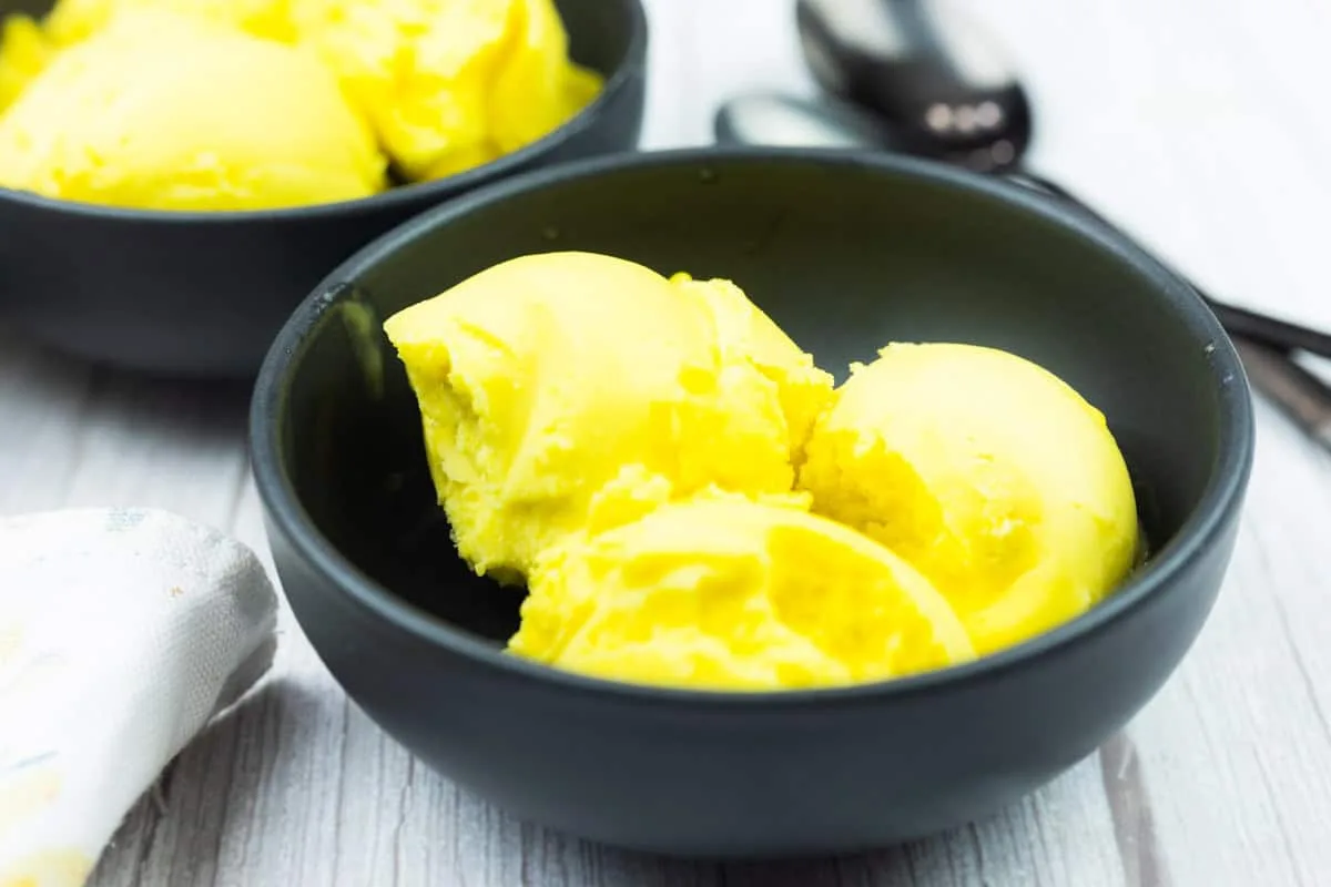 Ninja Creami Mango Sorbet