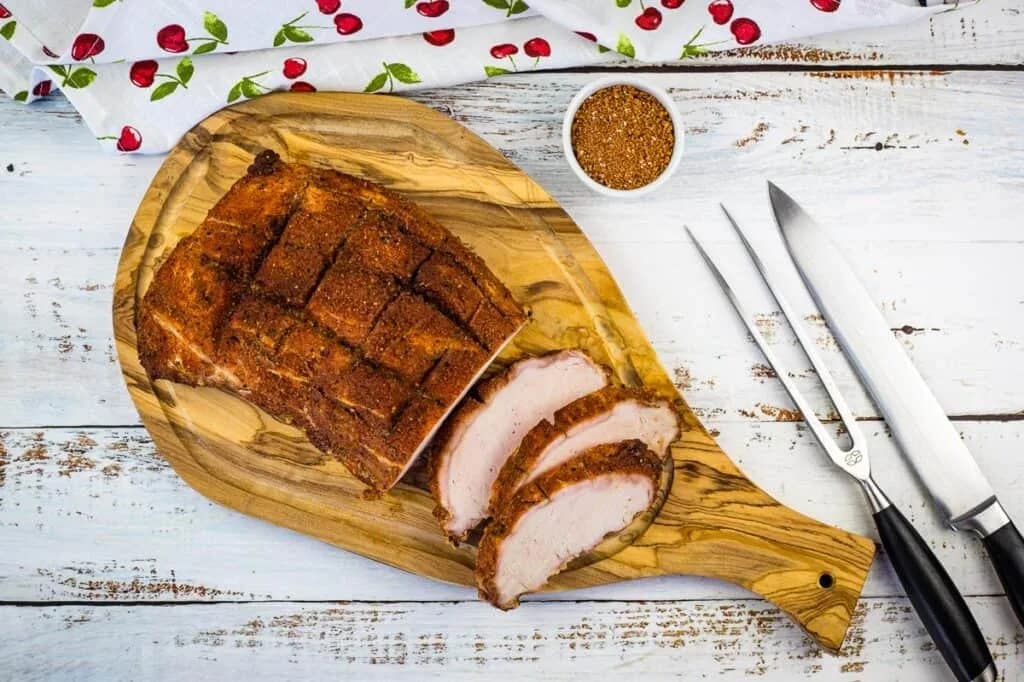 Easy Smoked Pork Loin