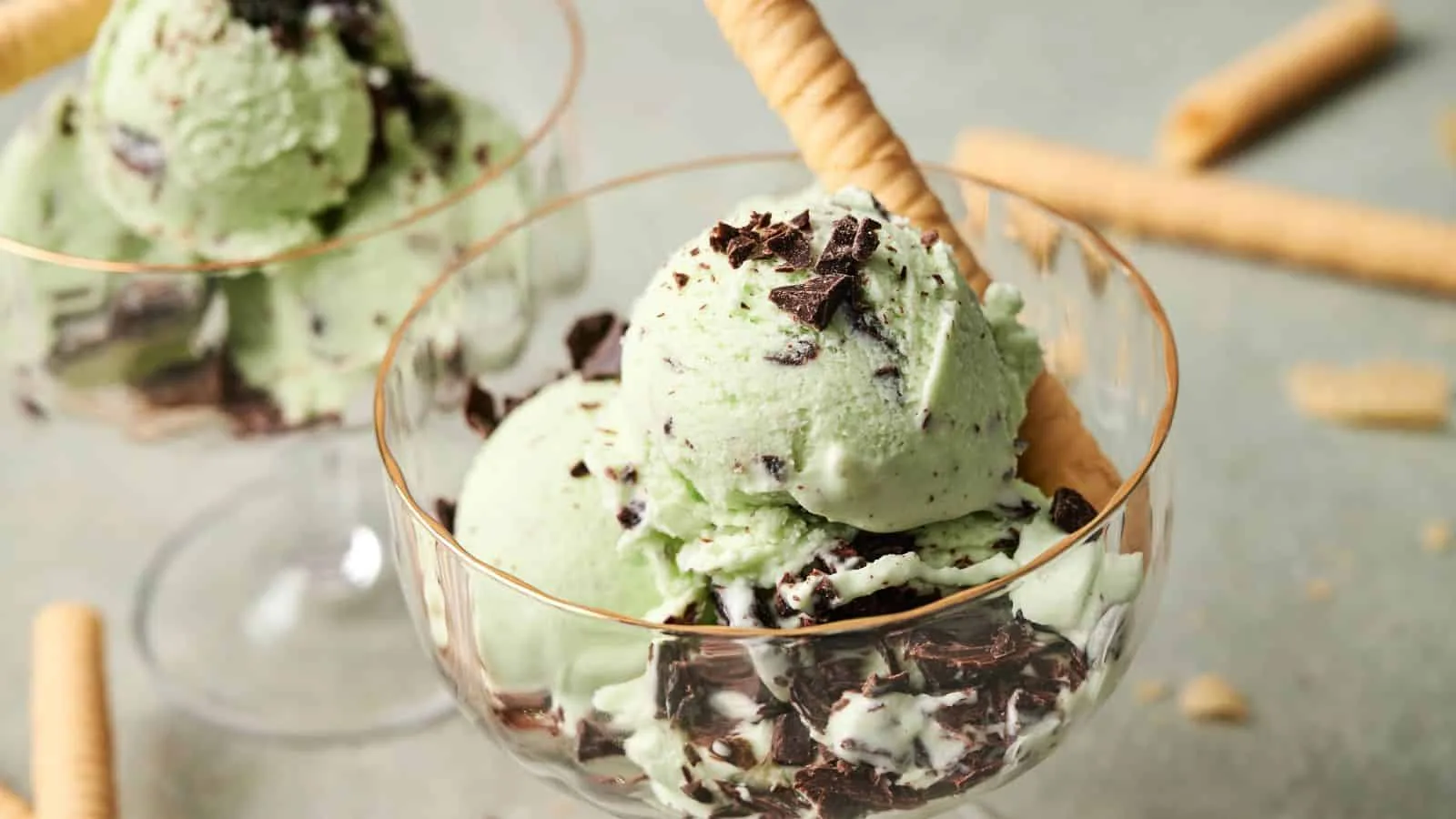 Mint Chocolate Chip Ice Cream