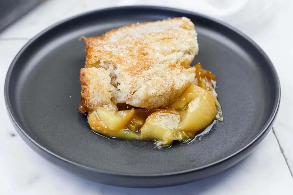 The Classic Peach Cobbler
