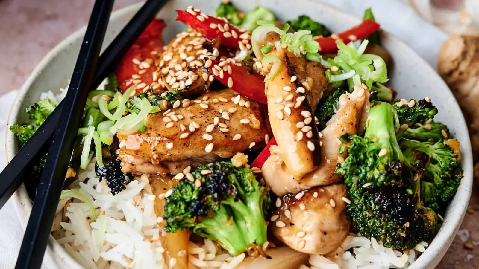 Teriyaki Chicken Stir Fry