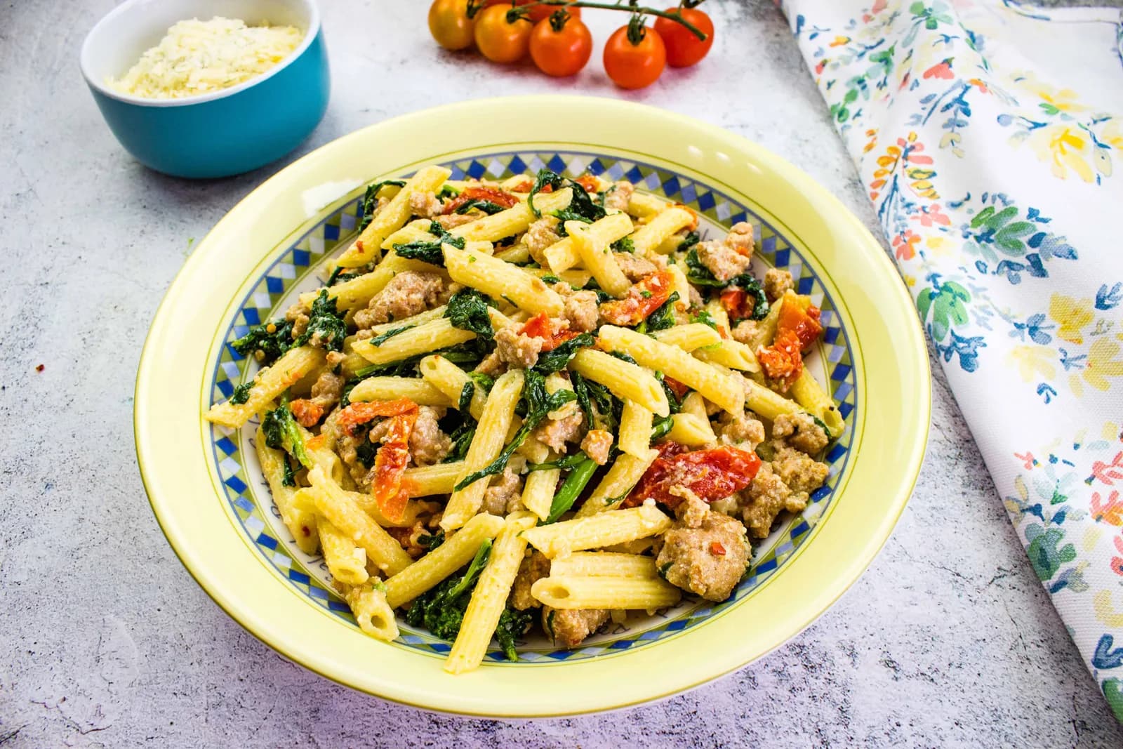 Sausage & Broccoli Rabe Pasta