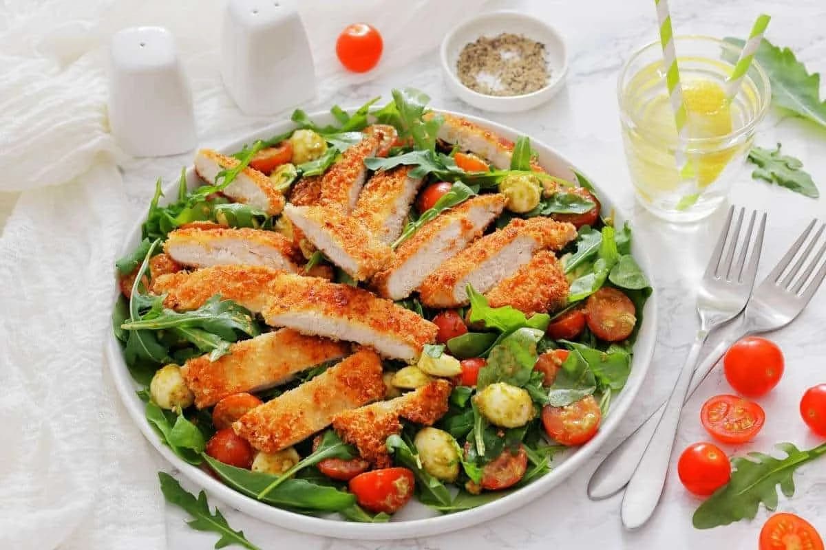 Chicken Parmesan Salad