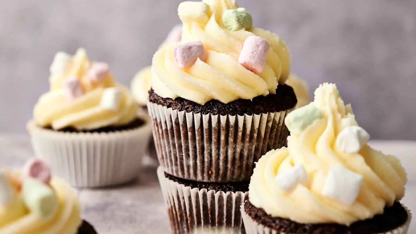 Hot Chocolate Cupcakes