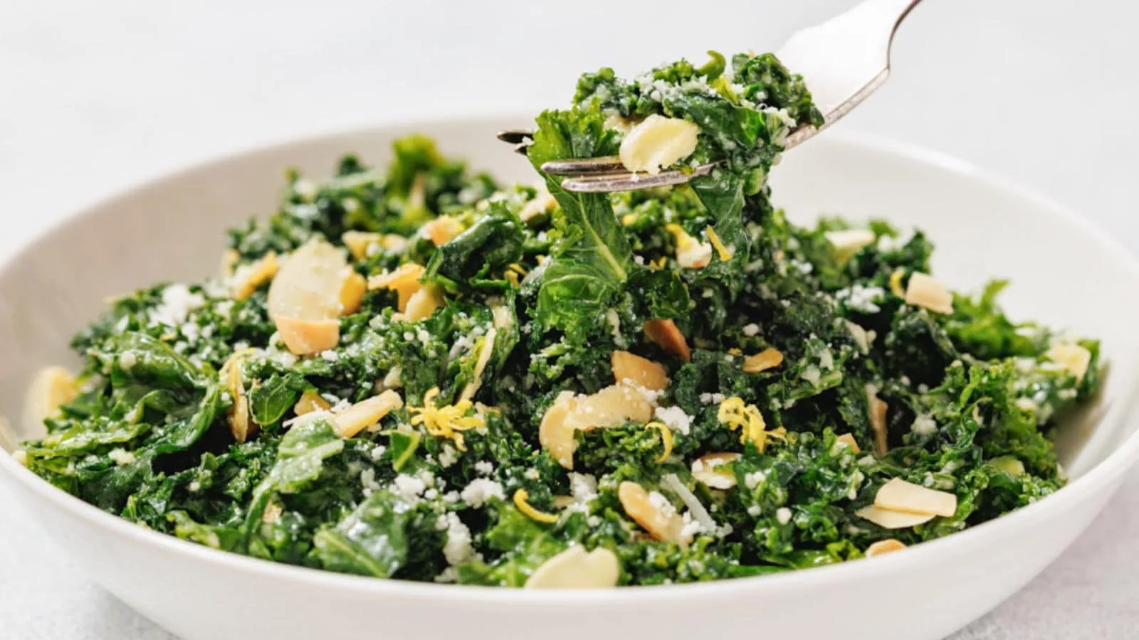 Kale Salad with Lemon and Parmesan
