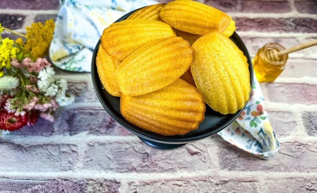Honey Butter Cornbread Madeleines
