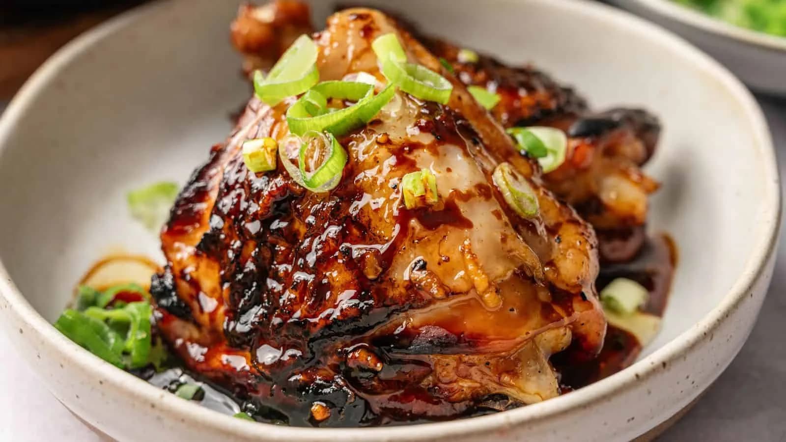 Honey Garlic Chicken Thighs