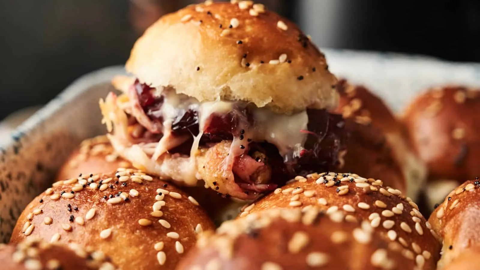 Turkey Cranberry Sliders