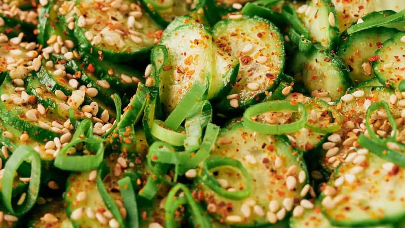 Spicy Cucumber Salad