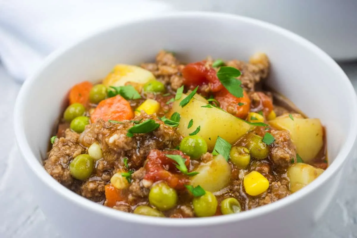 Easy Hamburger Stew