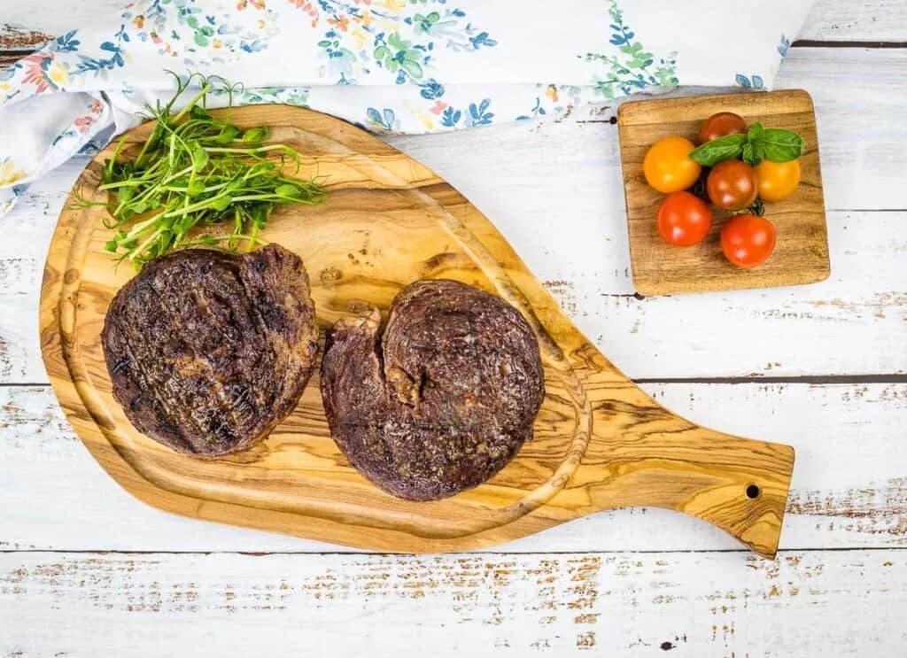 Smoked Ribeye Cap Steaks